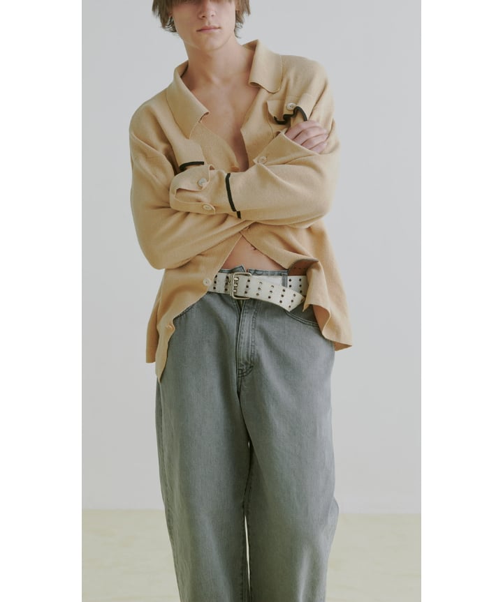 nakedgauge ROBERTS BLACK BLEACHED | MusterWerk