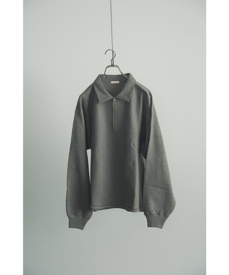 ULTERIOR FADED SILKY TERRY RW HALF ZIP P/O