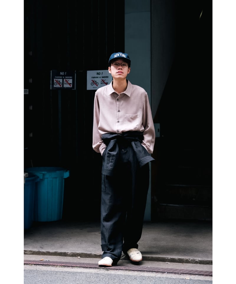 Gorsch the merry coachman 22A/W ウール長袖シャツ Gorsch the merry coachman(ゴーシュザメリーコーチマン