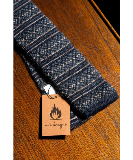 m's braque VINTAGE KNIT TIE