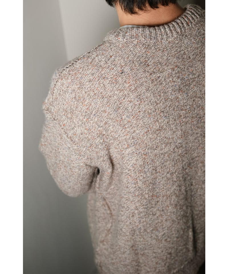 Caledoor British Wool Crew Neck Knit Made by ma