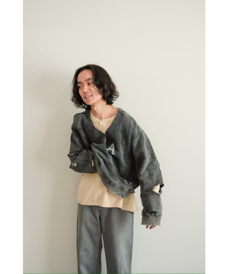 ANCELLM HARD CRASH SWEAT SHIRT