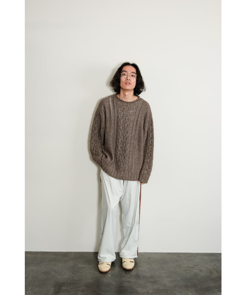 【送料無料】25ss OLDe H & Daughter リネンシルク ニット Olde H & Daughter 25SS SILK LINEN P/O