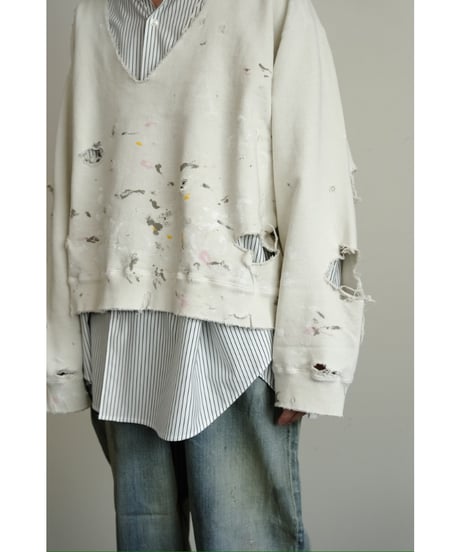 ANCELLM HARD CRASH SWEAT SHIRT