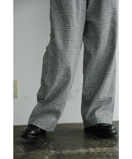 m's braque TUCKED BAGGY PANTS