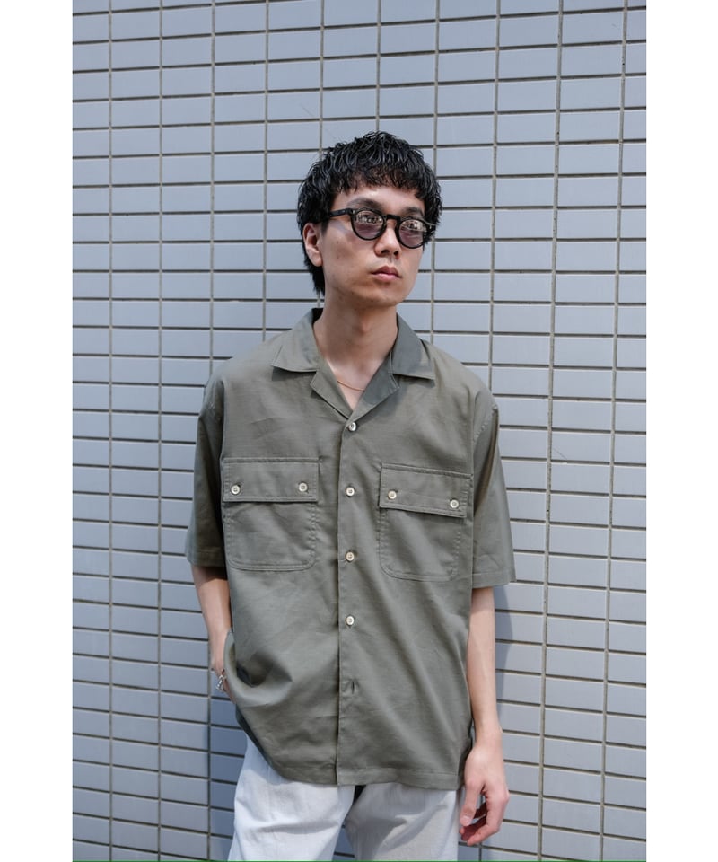 ULTERIOR SILKY SOFT TWILL O/C SHIRT | MusterWer