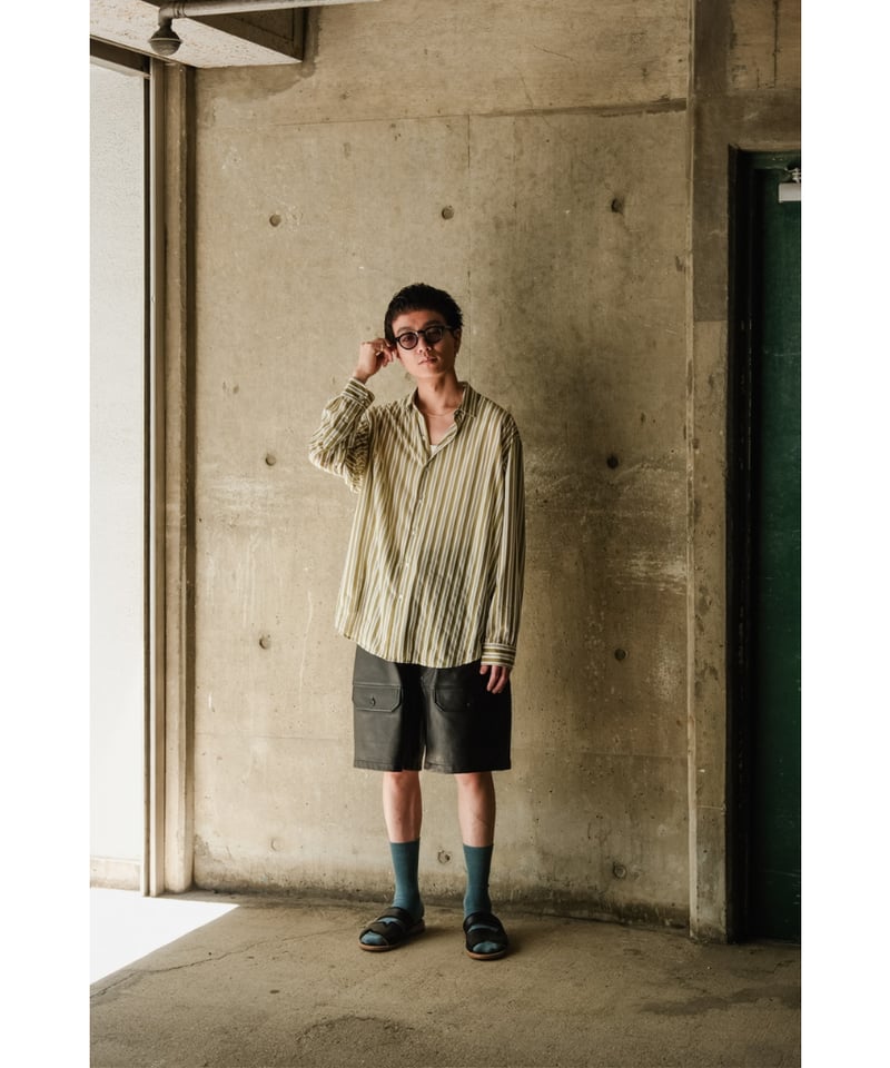 KANEMASA PHIL. 46G Atmosphere Stripe L/S Shirt