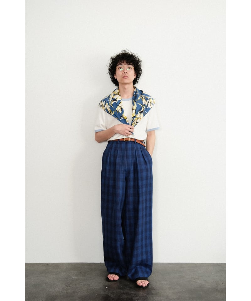 m's braque TUCKED WIDE PANTS | MusterWerk Sud.