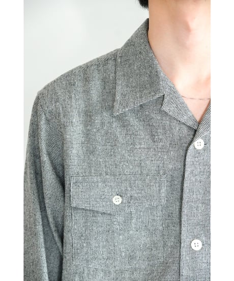 ENCOMING OPEN COLLAR SHIRT