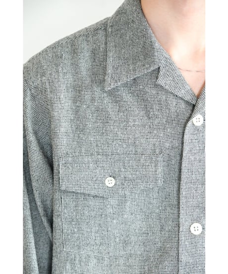 ENCOMING OPEN COLLAR SHIRT