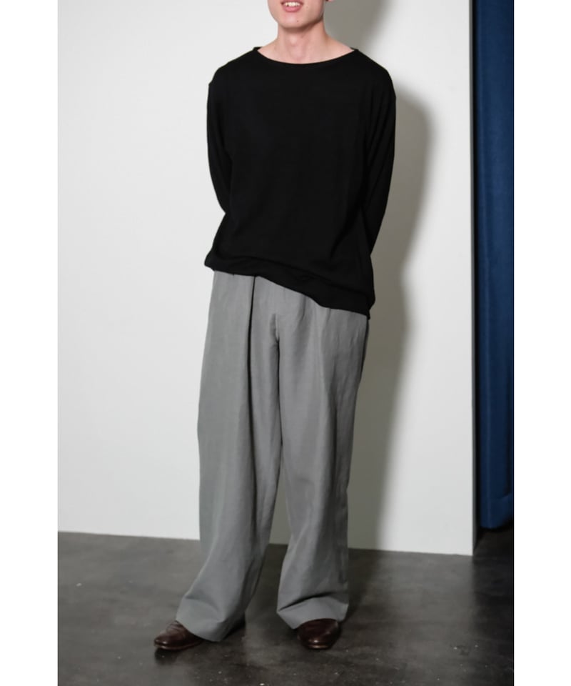 BISOWN BASQUE TEE ビソウン バスクティー 2025SS BISOWN ビソウン】 BASQUE TEE / CARROT - Avelia ONLINE STORE