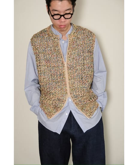 COOHEM KOUHEN SUKASHI KNIT V/T