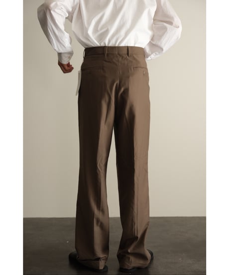 USED Polyester Rayon Straight Trousers