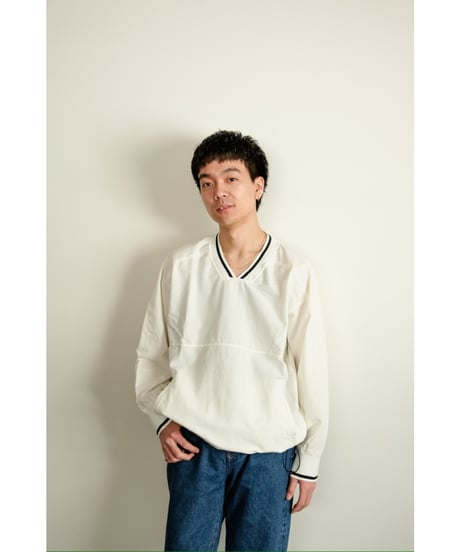ANCELLM C/N PULLOVER SHIRT