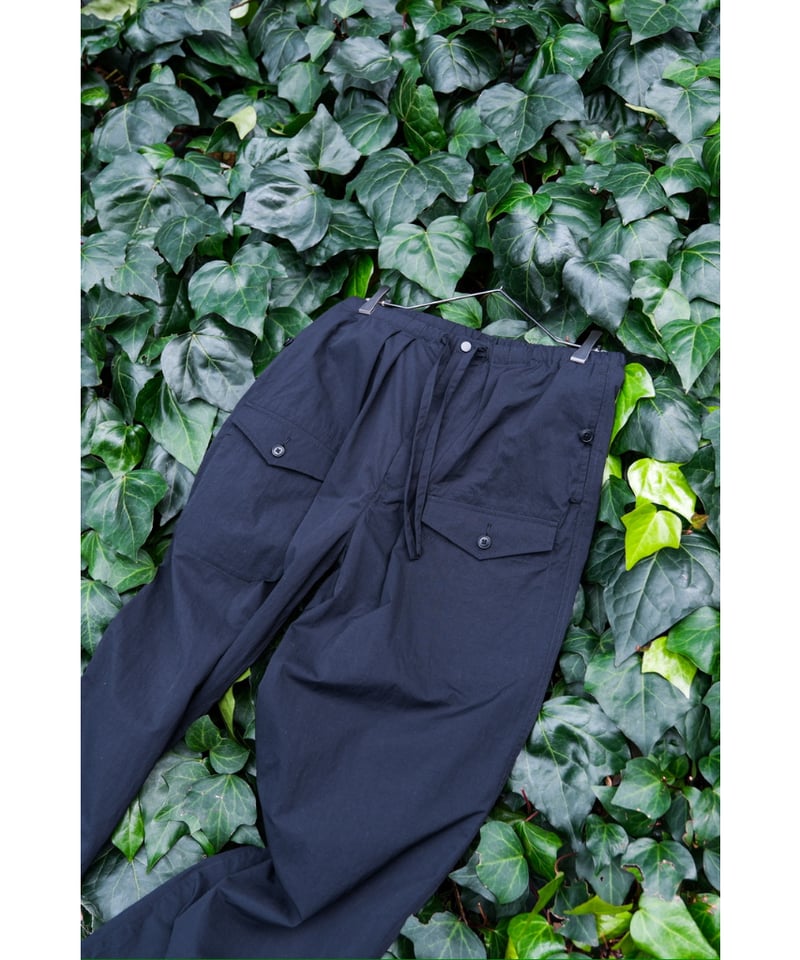 パンツ ULTERIOR NYLON AIR POPLIN MIL-PANTS ULTERIOR NYLON AIR POPLIN MIL-PANTS - BLACK - PURAS