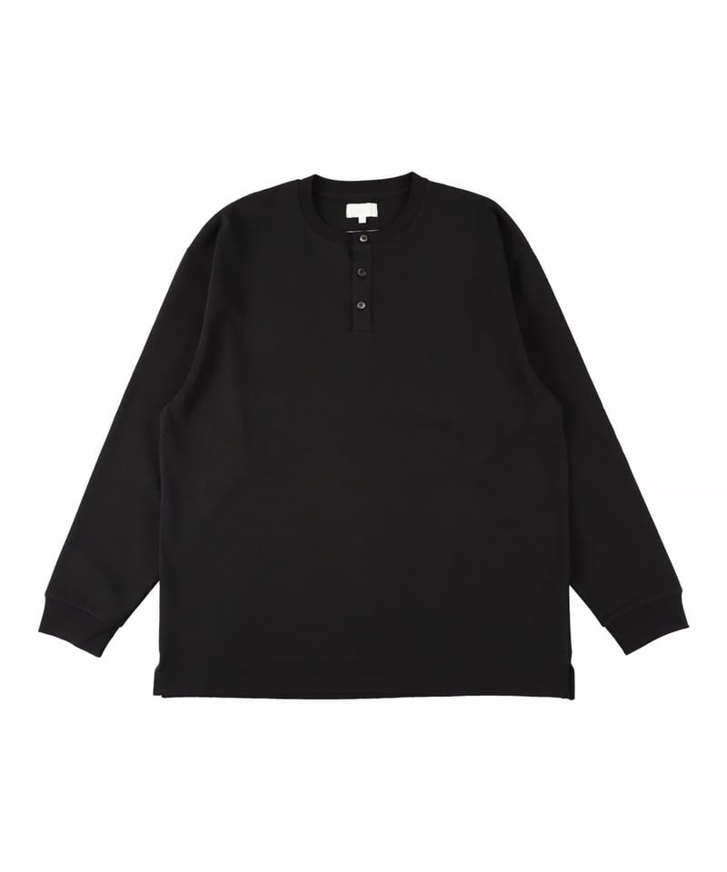 KANEMASA PHIL. 22G Air Spinning Henley LS Tee |