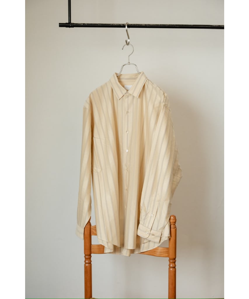 KANEMASA PHIL. 46G Atmosphere Stripe Shirt | Mu