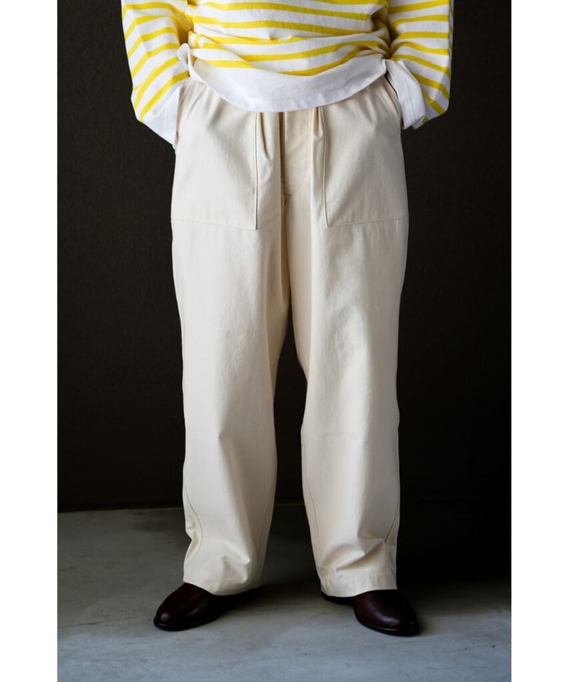 パンツ blurhms 23SS Cotton Satin Baker Pants 23ss blurhms rootstock コットンサテンベイカーパンツ