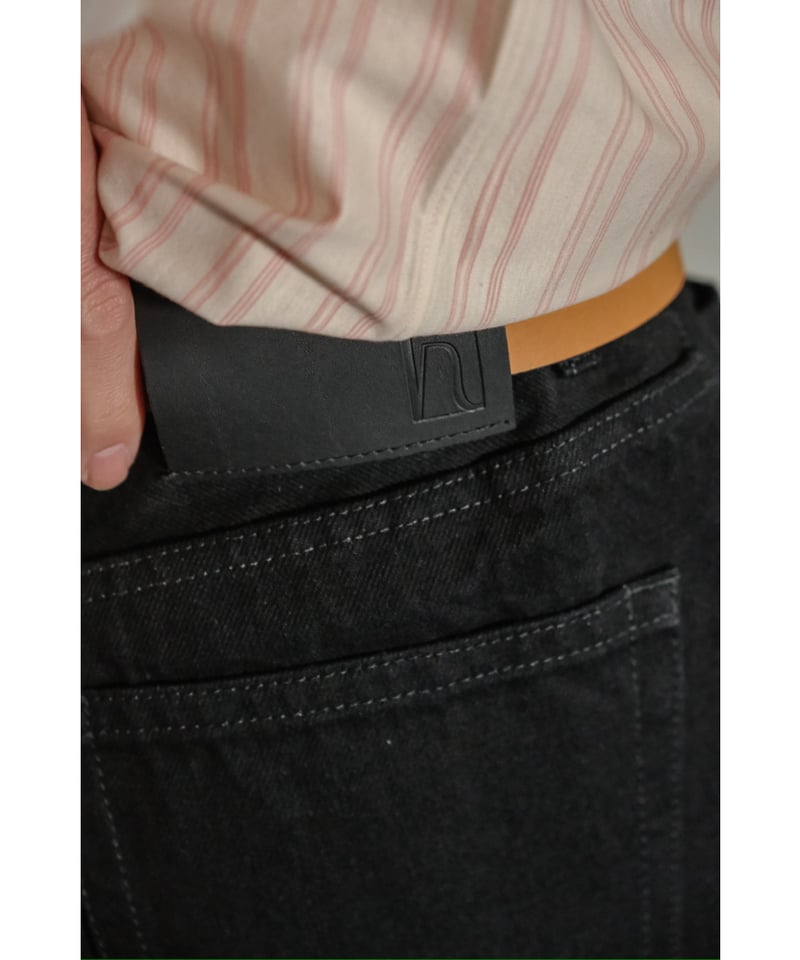 nakedgauge BLACK DENIM ASHLEY JEANS | MusterWer