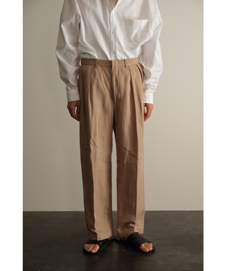 USED Linen Straight Trousers