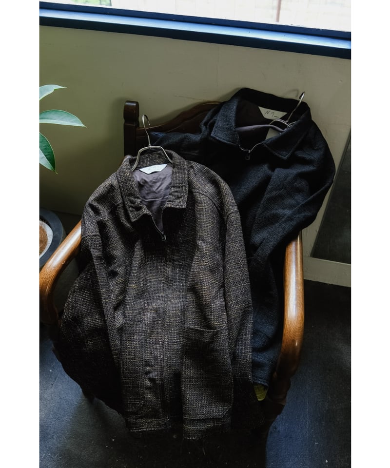 ANCELLM TWEED ZIP JACKET | MusterWerk Sud. ANCELLM TWEED ZIP JACKET | MusterWerk Sud.