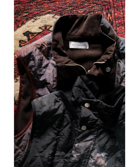 ENCOMING QUILTING POCKET VEST