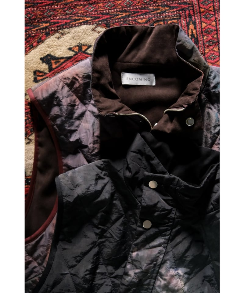 ENCOMING 24AW QUILTING POCKET VEST Sサイズ ENCOMING QUILTING POCKET VEST | MusterWerk Sud.