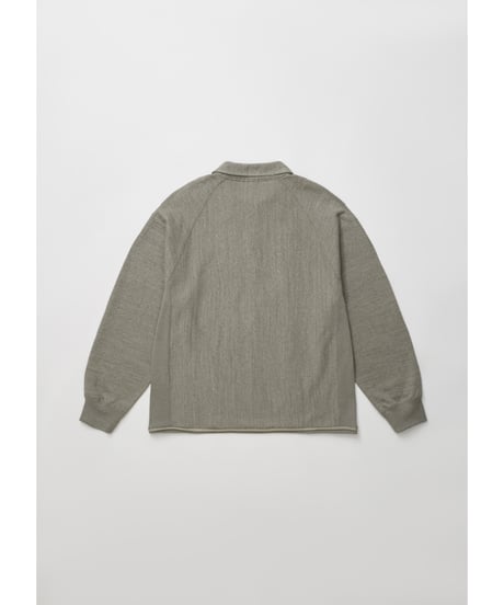 ULTERIOR FADED SILKY TERRY RW HALF ZIP P/O