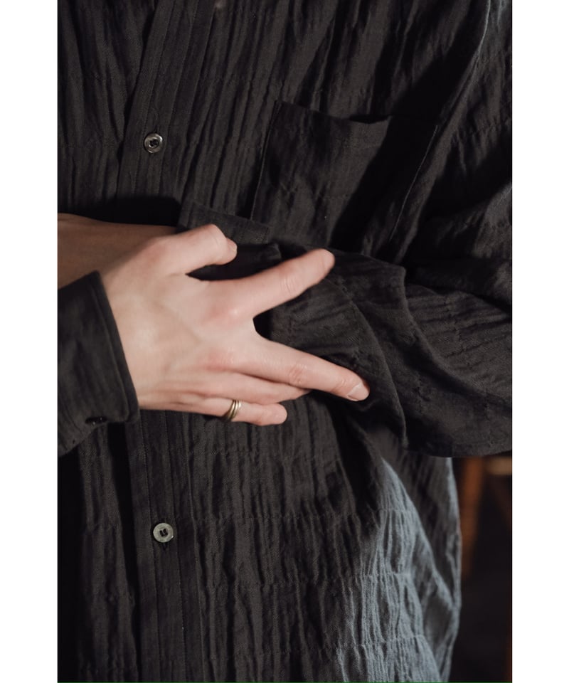 トップス ENCOMING CLASSIC LONG SLEEVE SHIRT ENCOMING 