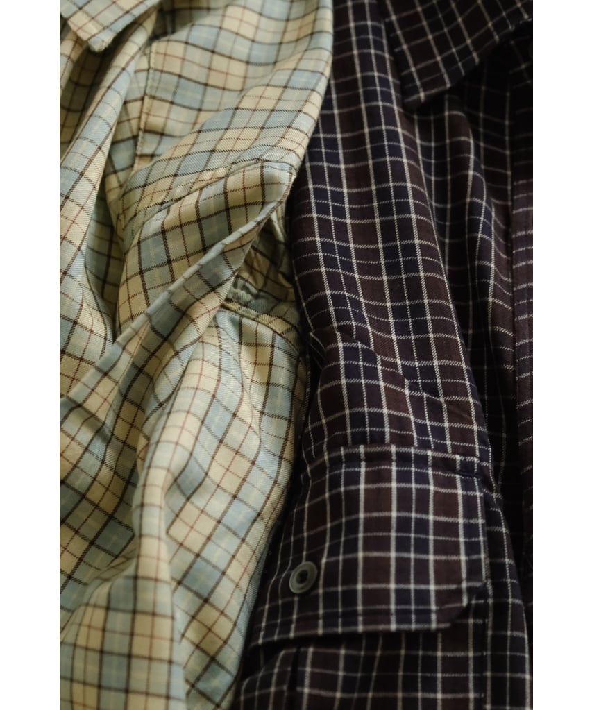 ANCELLM NEL CHECK OVER WORK SHIRT | MusterWerk