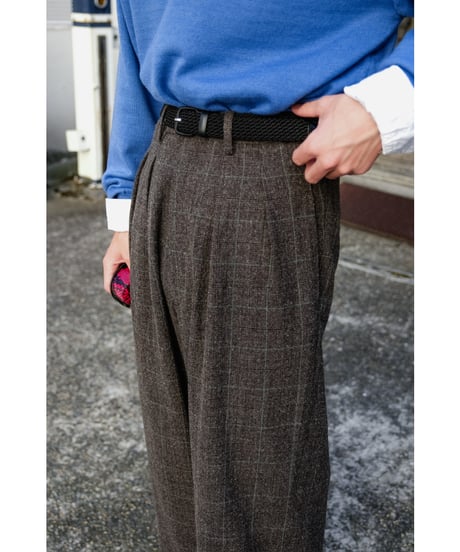 m's braque "Exclusive" TUCKED BAGGY PANTS