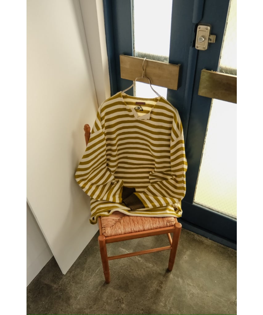 トップス obafer Exclusive cotton skipper pullover obafer 