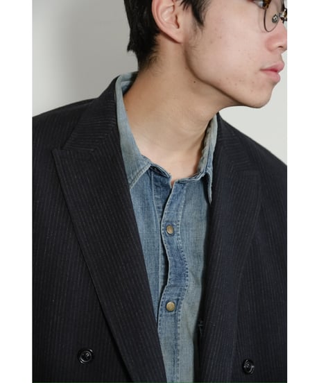 ANCELLM DENIM WESTERN SHIRT
