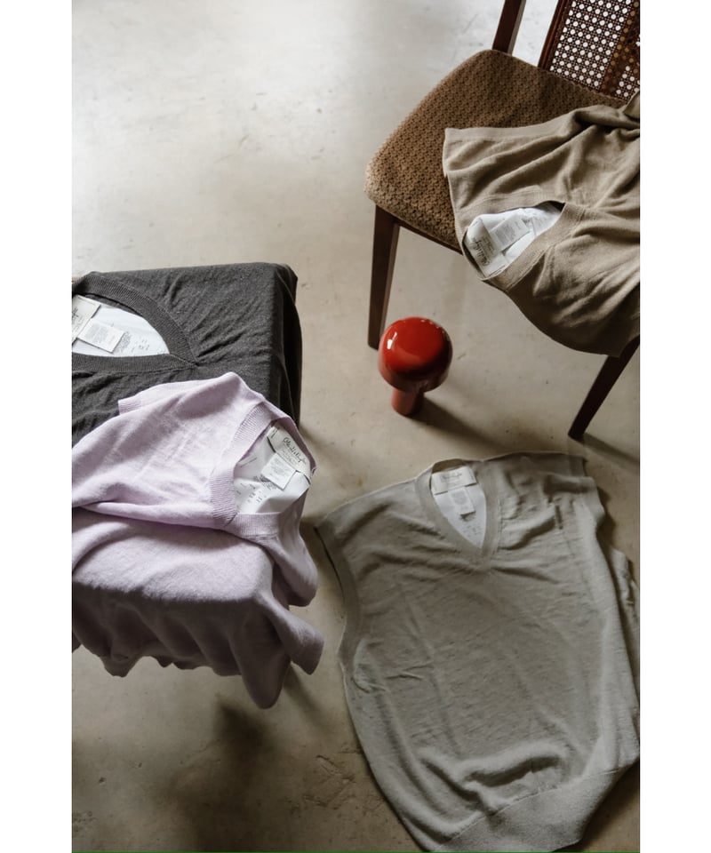 Olde H & Daughter LINEN / SILK PLAIN STITCH V N