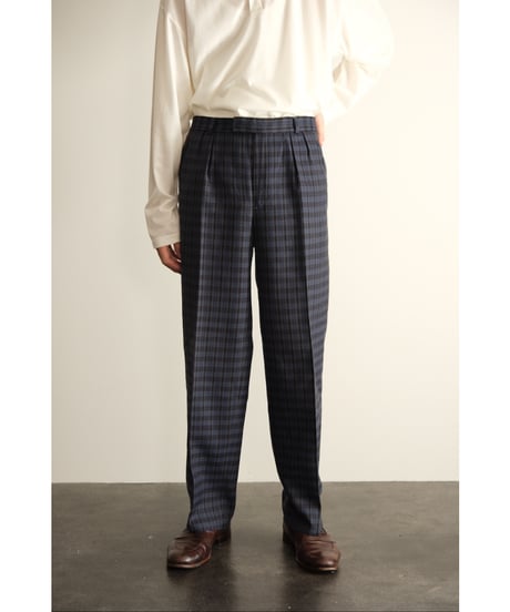 USED Euro Check Trousers