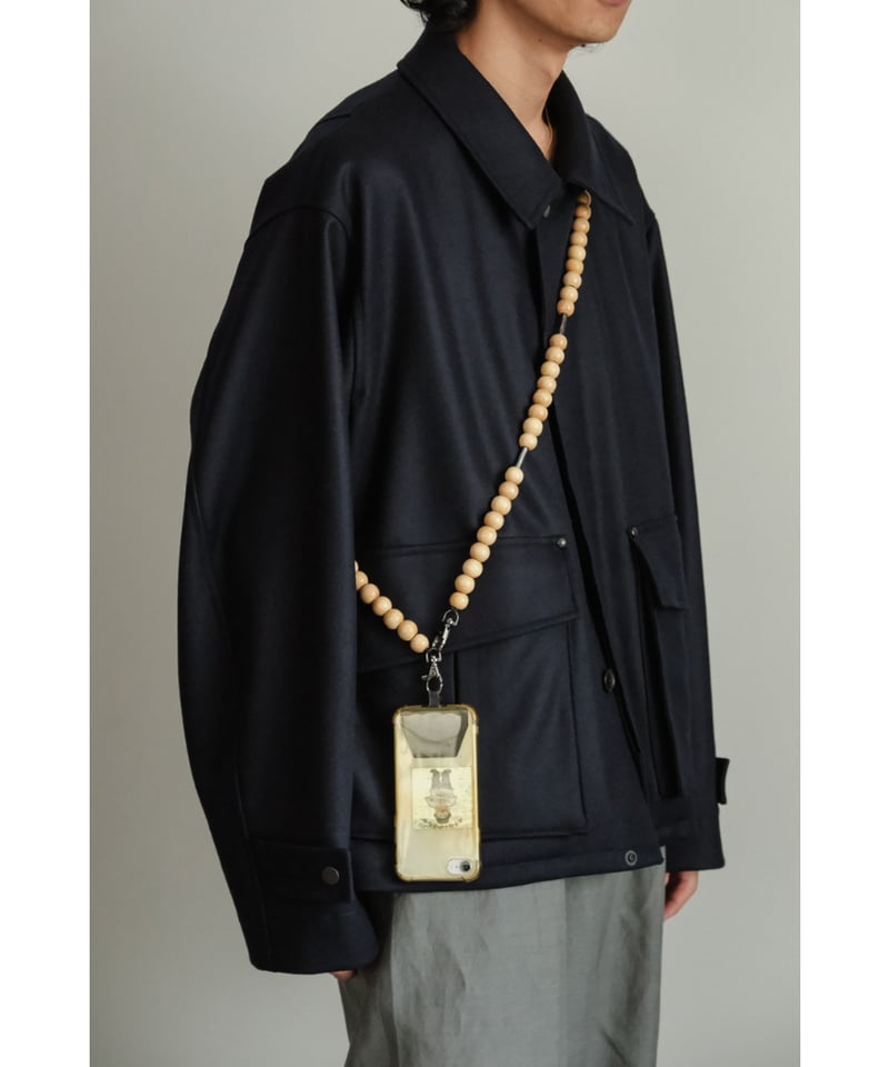 アクセサリー m's braque VINTAGE WOOD NECK STRAP m's braque 
