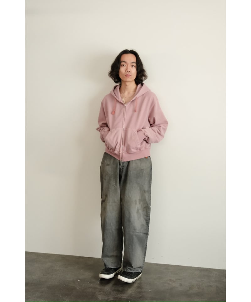 ANCELLM AGING STRAIGHT 5P DENIM PANTS | MusterW