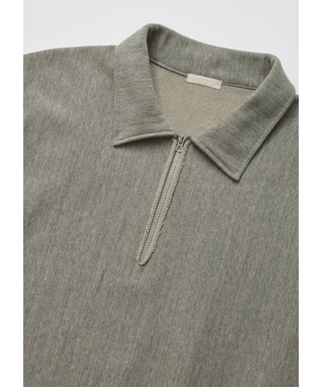 ULTERIOR FADED SILKY TERRY RW HALF ZIP P/O