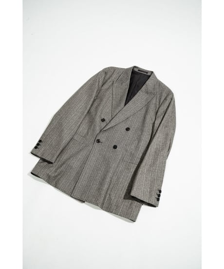 ULTERIOR W/S HERRINGBONE STRIPE DB JKT