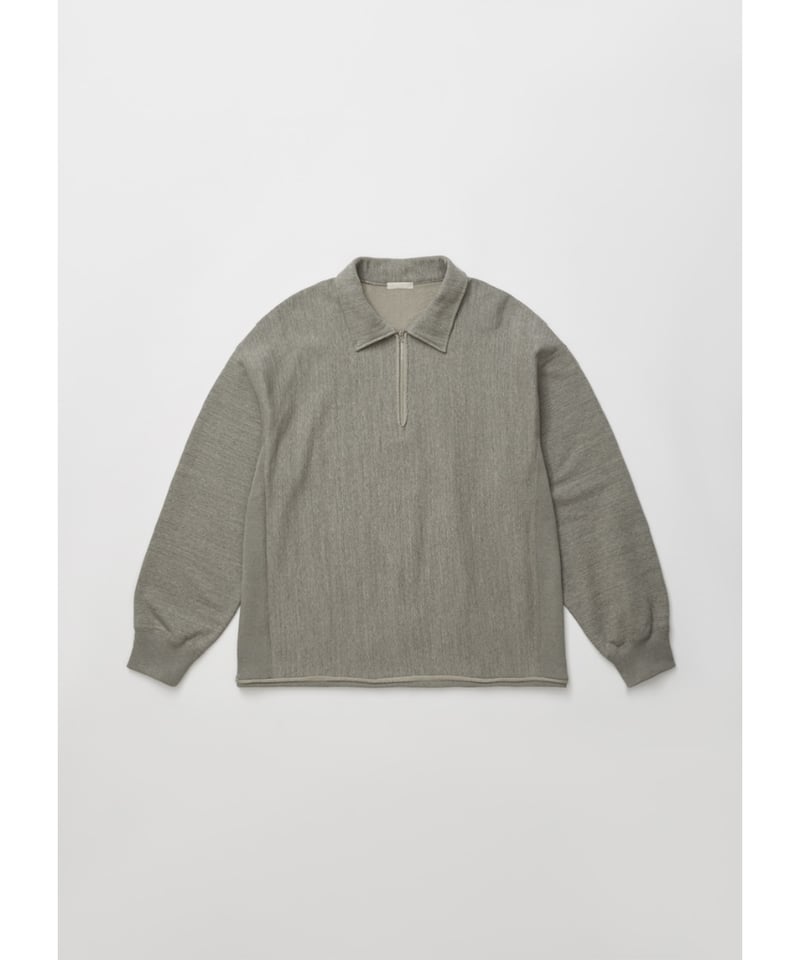 ULTERIOR FADED SILKY TERRY RW HALF ZIP P/O | Mu