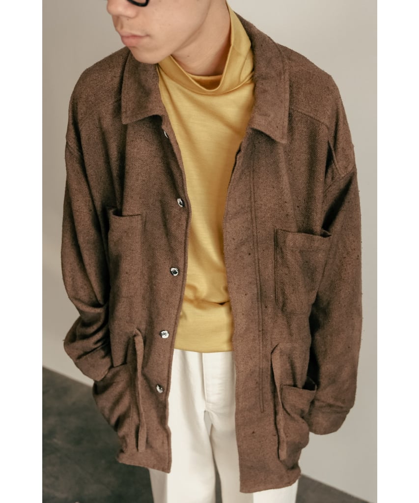 値下げ可 ANCELLM EX.PILLING SHIRT JACKET ANCELLM PILLING SHIRT JACKET | MusterWerk Sud.