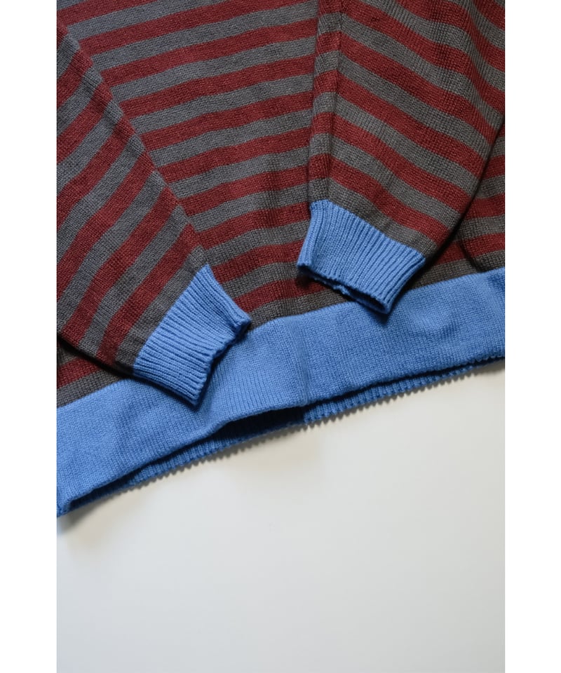 obafer cotton skipper border pullover | MusterW