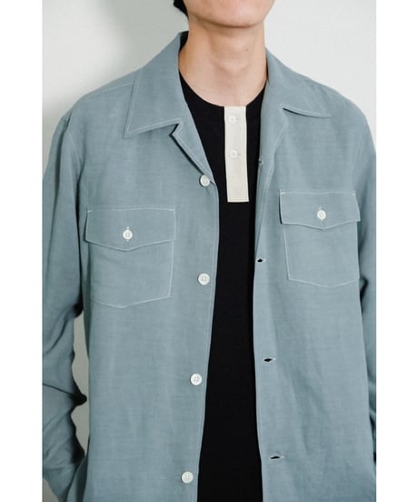 un/unbient "Exclusive" WASHABLE WOOL NO-SLEEVE HENLY NECK