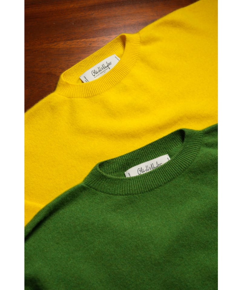 Olde H & Daughter AGED CASHMERE PLAIN STITCH CR