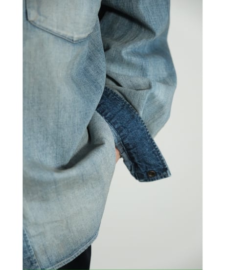 ANCELLM DENIM WESTERN SHIRT