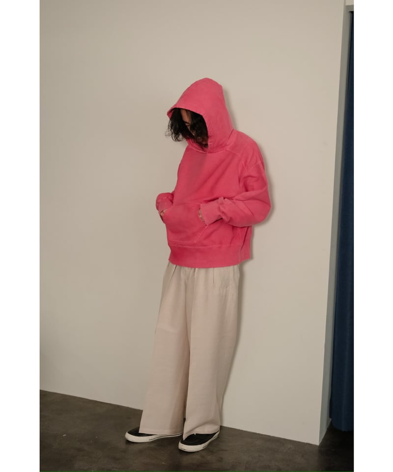 ANCELLM DYED DAMAGE HOODIE | MusterWerk Sud.