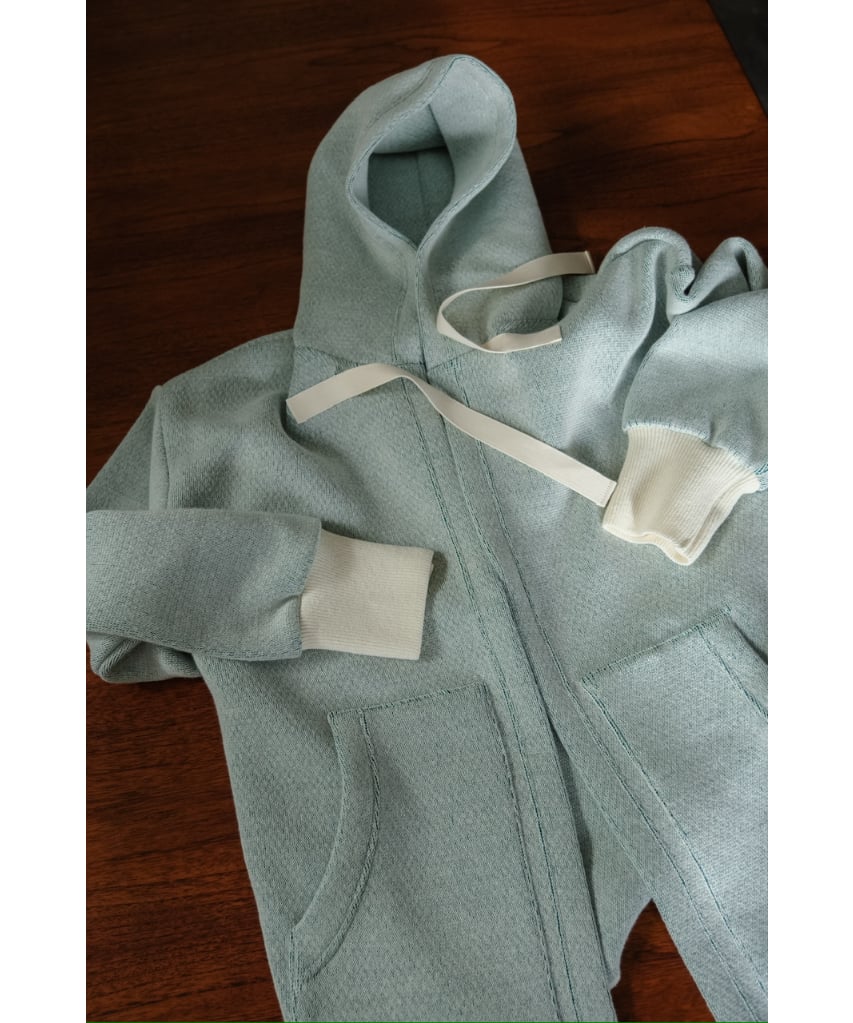 POSTELEGANT Cotton Cashmere Knit Hoodie | Muste POSTELEGANT Cotton Cashmere Knit Hoodie | Muste