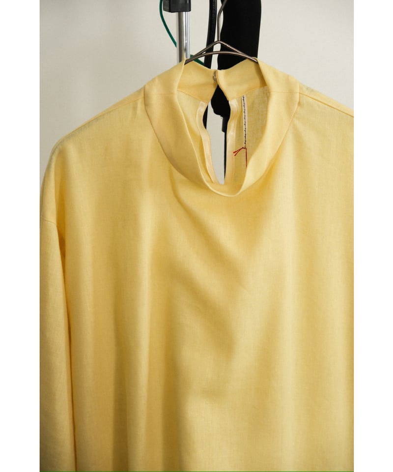 m's braque　MOCKNECK TEE 　モックネック　イエロー m's braque】MOCKNECK TEE / Yellow – TOKIS