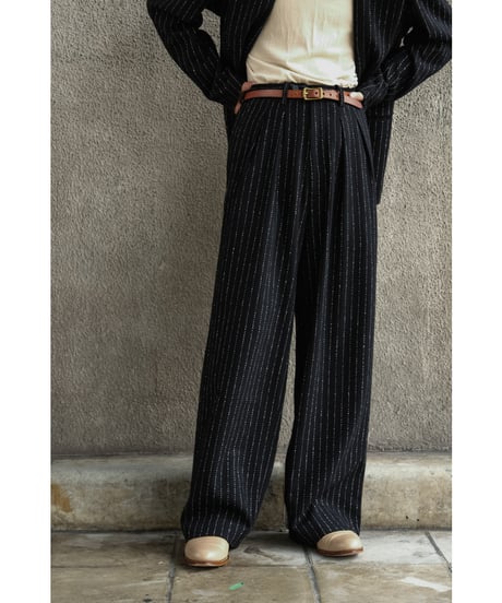 m's braque "Exclusive" TUCKED BAGGY PANTS