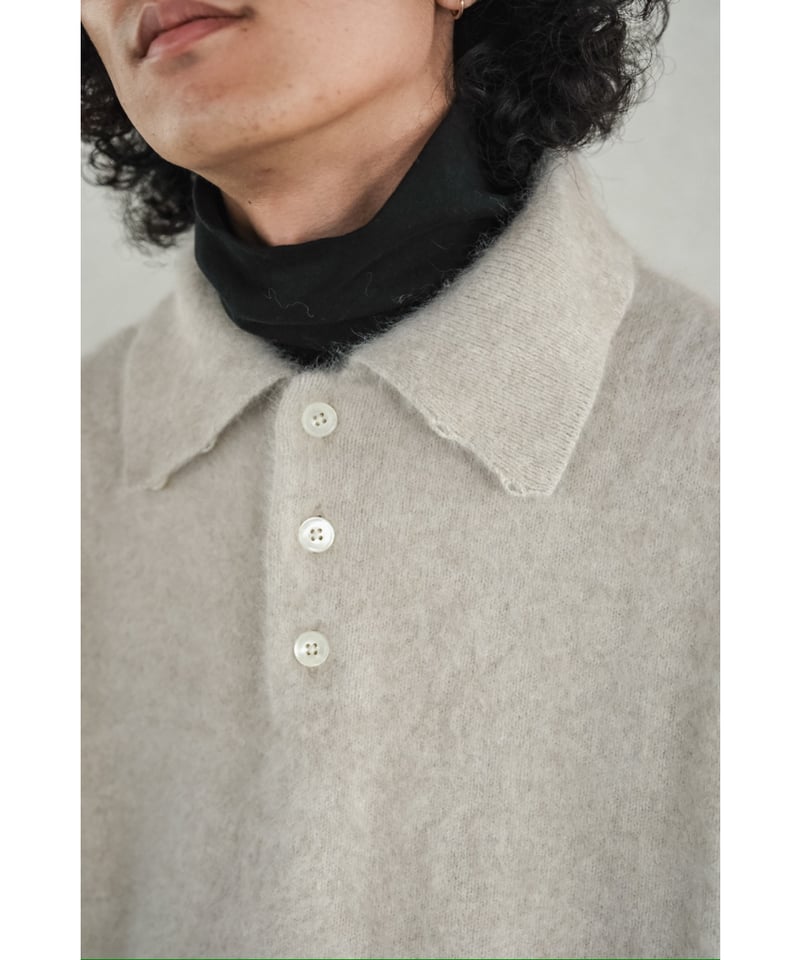 トップス nakedgauge Exuclusive 80 POLO nakedgauge 80 POLO - BLACK – un